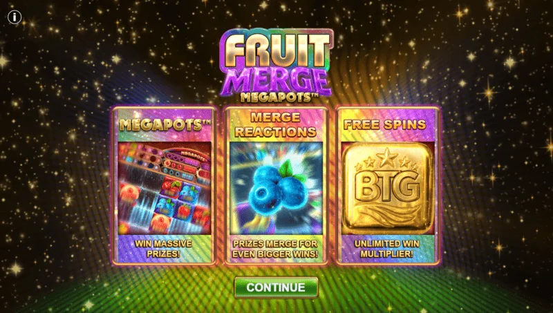 Fruit Merge Megapots – bonuso žaidimas su Megapot Coin